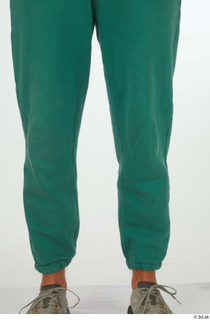 Nathaniel calf dressed green jogging pants sports 0001.jpg